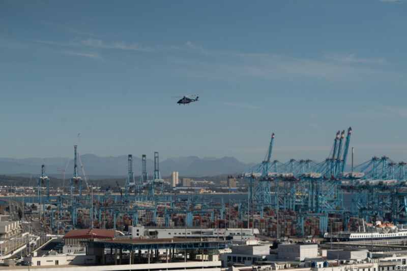 helicóptero algeciras