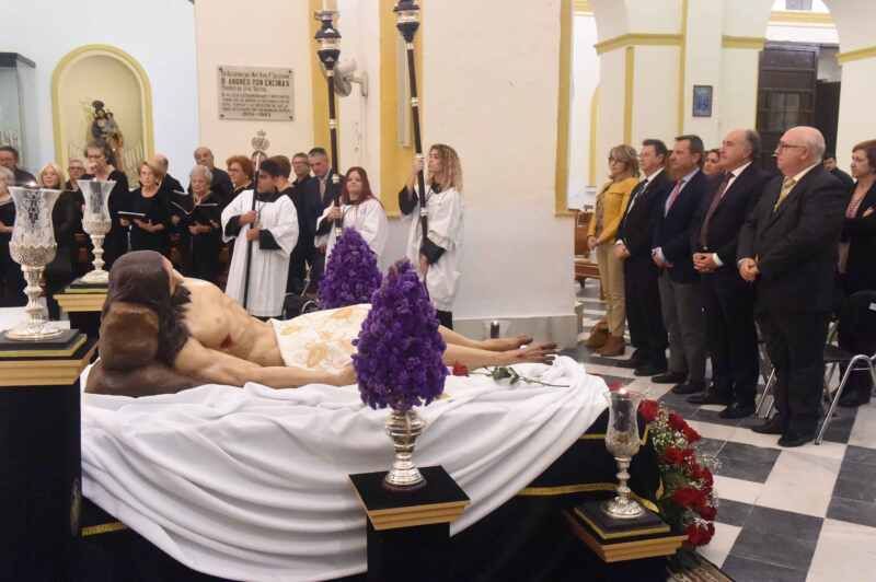 EUCARISTIA Y CLAUSURA ACTO 75 ANIVERSARIO CRISTO YACENTE EUCARISTIA Y CLAUSURA ACTO 75 ANIVERSARIO CRISTO YACENTE