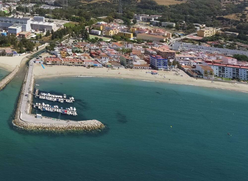 Playa de Puente Mayorga. Imagen de archivo. 