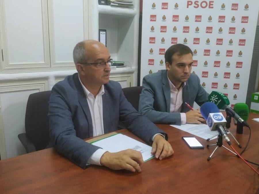 Fernando Silva y Daniel Moreno rueda prensa