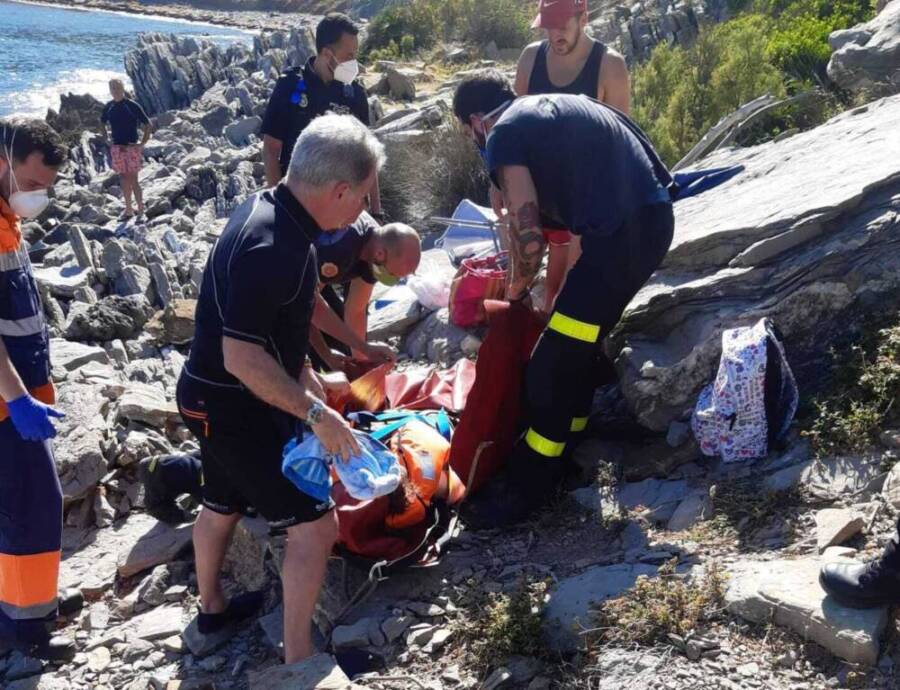 Bomberos - rescate mujer Algeciras copia