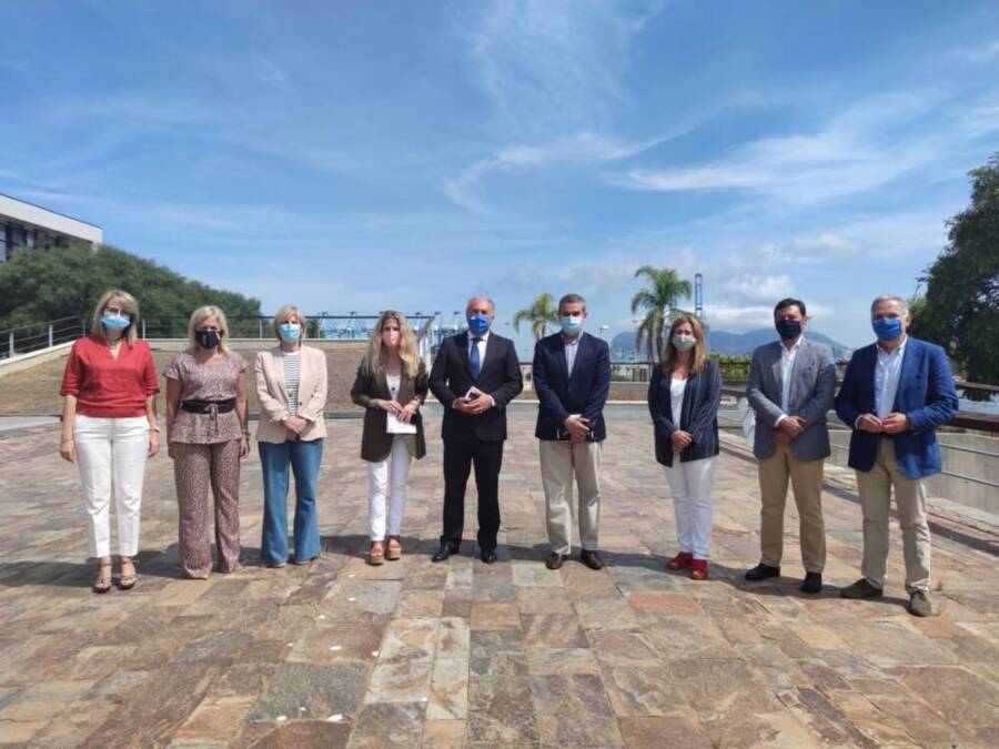 Cádiz.- El PP presenta en Algeciras una petición de apoyo a la Zona de Especial Singularidad del Campo de Gibraltar