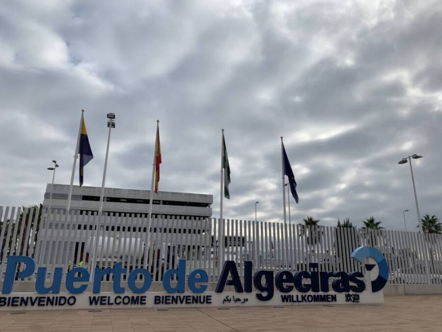 Puerto Algeciras letrero