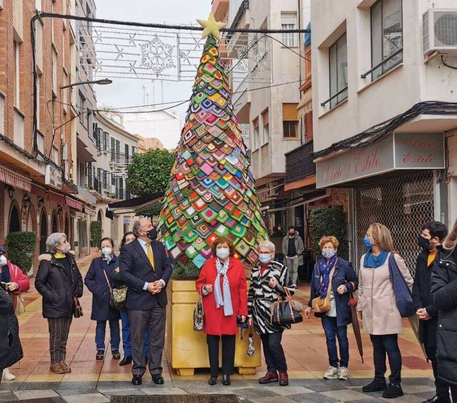 Arbol de Navidad ganchillo