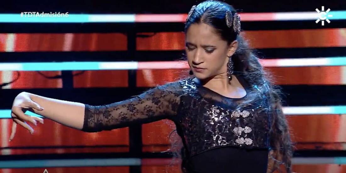 Mariam Lobato 'La Terremoto' en Tierra de Talento. 