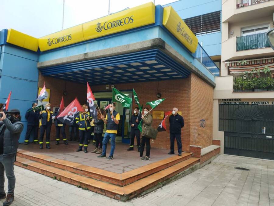algeciras concentraciones correos provincia 26feb21