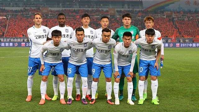John-Mikel-Obi-top-2nd-from-left-in-Tianjin-TEDA-team