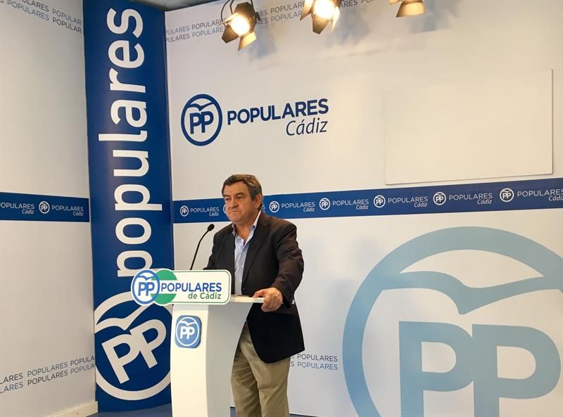 José Loaiza, portavoz del PP en Diputación de Cádiz