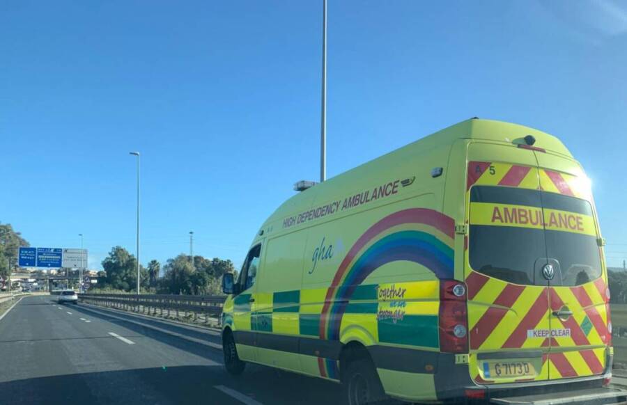 Una ambulancia de Gibraltar. Imagen de archivo. 