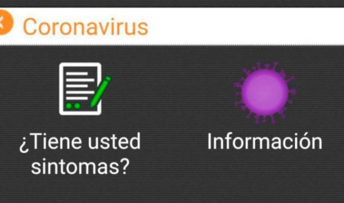 TEst coronavirus APP Salud Responde