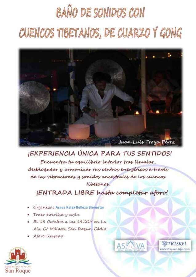 cartel bano sonidos tibetanos cartel bano sonidos tibetanos