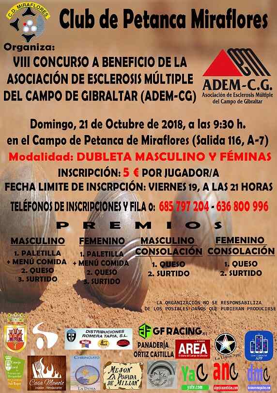 cartel viii concurso petanca adem-cg