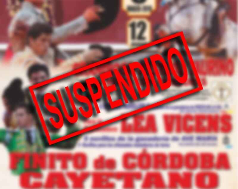 toros suspendido