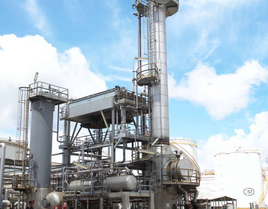 Planta de hidrogenación de CEPSA Química