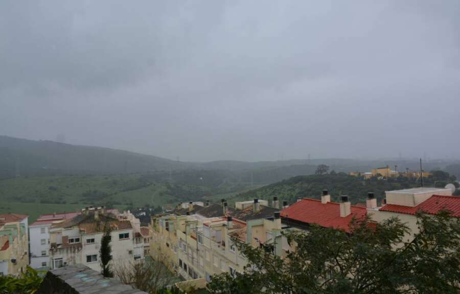 Lluvia desde Los Cañones 1