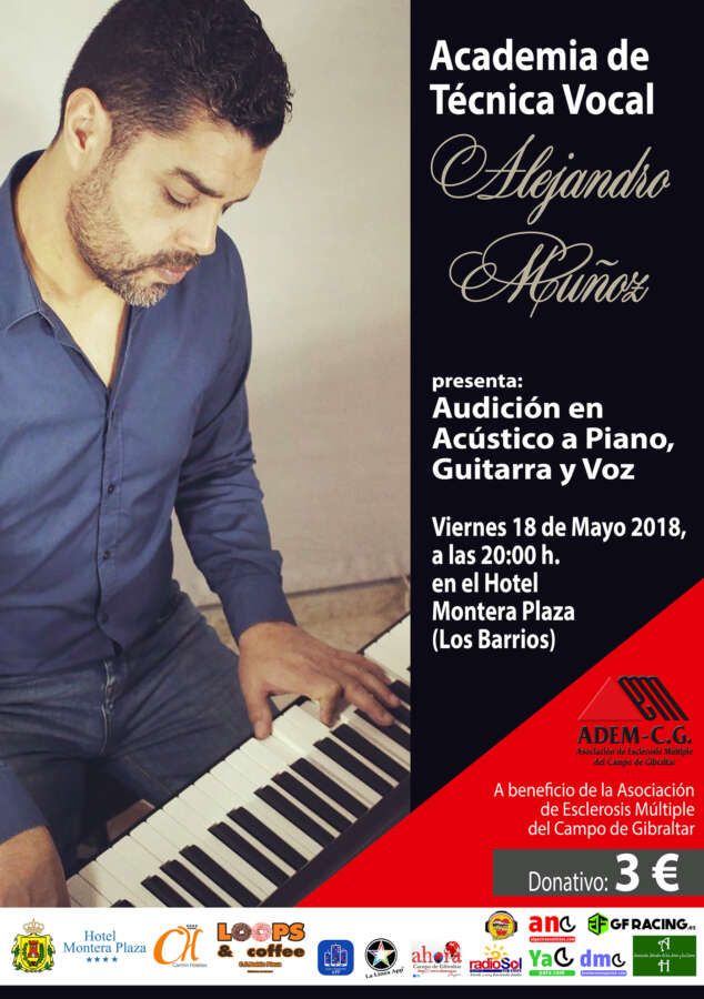 CARTEL AUDICION ALEJANDRO MUÑOZ 18-05-2018 CARTEL AUDICION ALEJANDRO MUÑOZ 18-05-2018