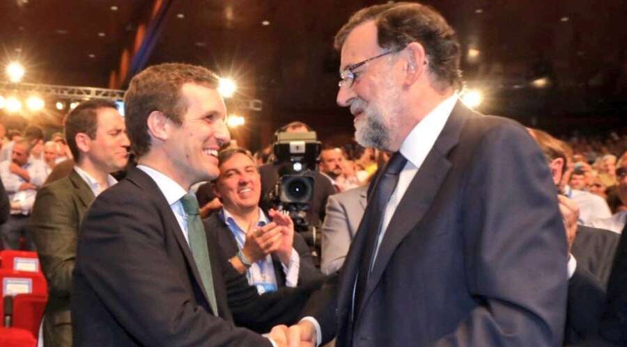 Casado y Rajoy
