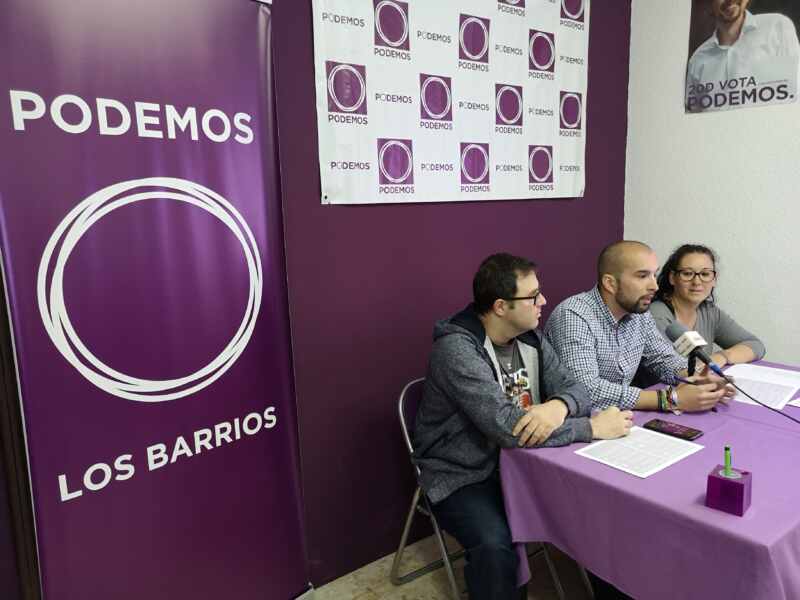 Presentación candidatura Podemos Los Barrios Presentación candidatura Podemos Los Barrios