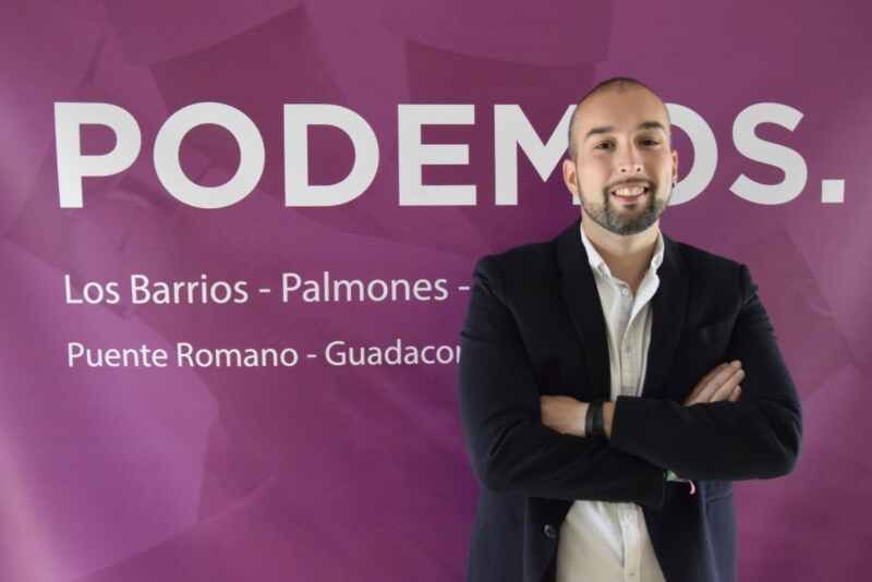 Rubén Castillo candidato Podemos Los Barrios
