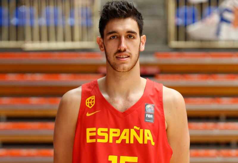 Ignacio Rosa, con la camiseta de España