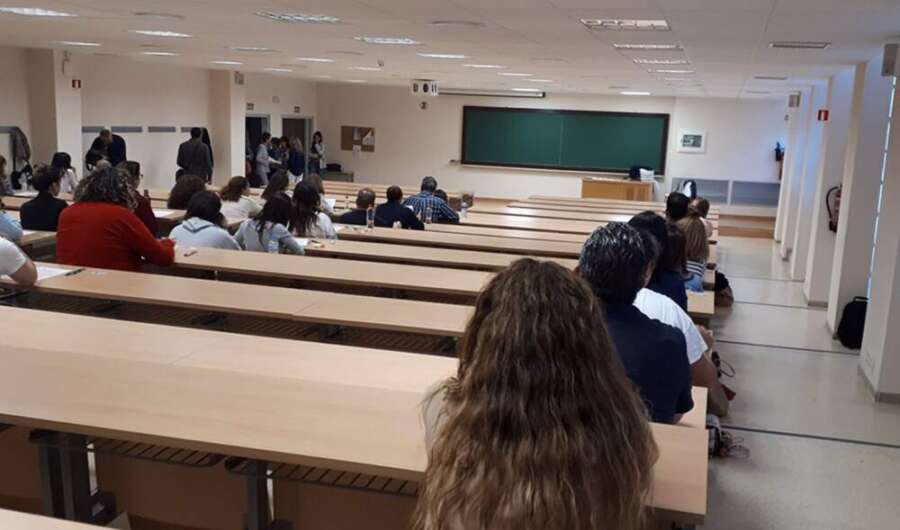 Imagen de unas oposiciones, imagen de archivo. El Campo de Gibraltar acogerá por primera vez las oposiciones de acceso de los Maestros al Cuerpo de Secundaria