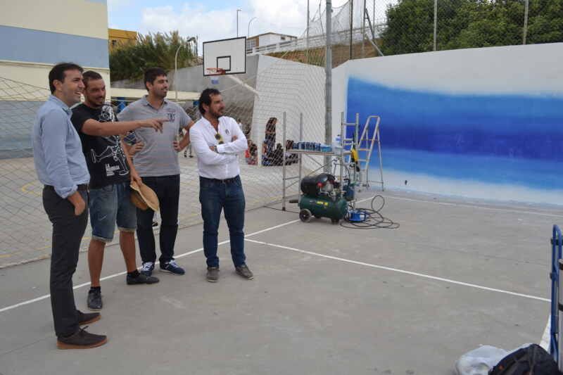 PINTURA MURAL BAELO-VISITA TRABAJOS PINTURA MURAL BAELO-VISITA TRABAJOS