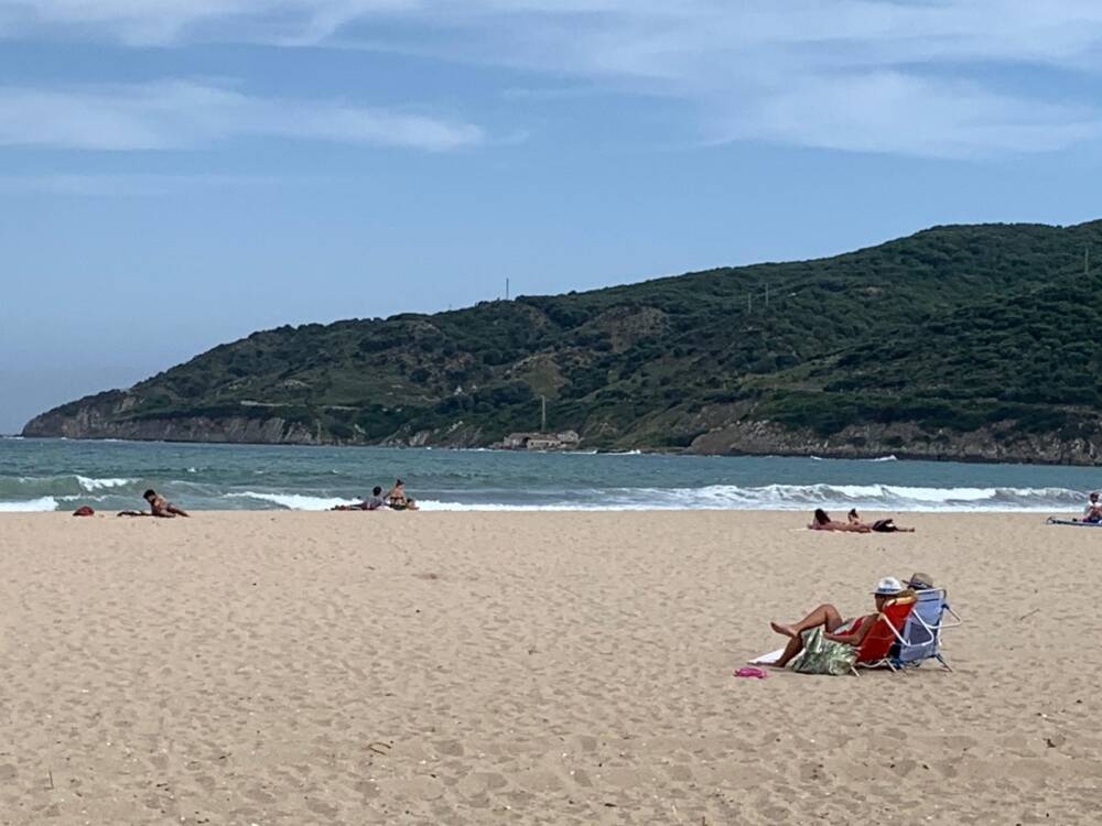 Playa de Getares. Imagen de archivo. 
