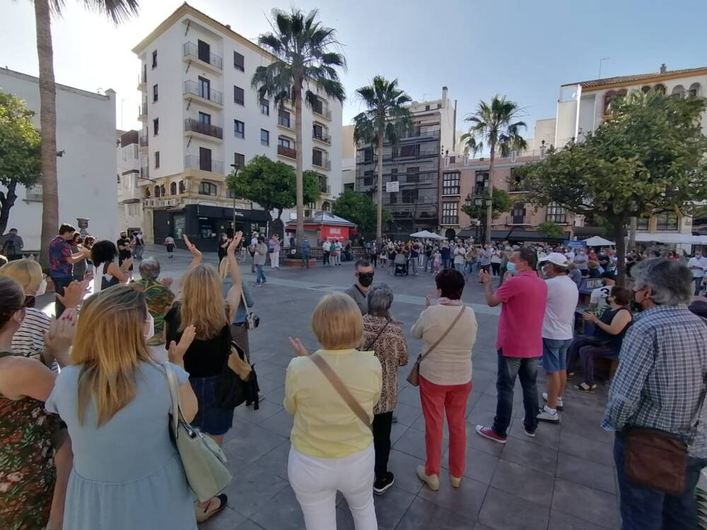 Protesta contra subida luz 1