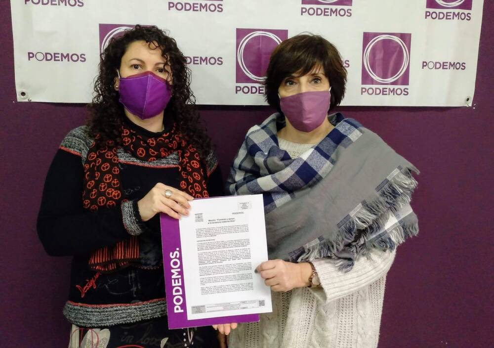 M Angeles Fuentes y Cristina Maldonado Podemos Los Barrios