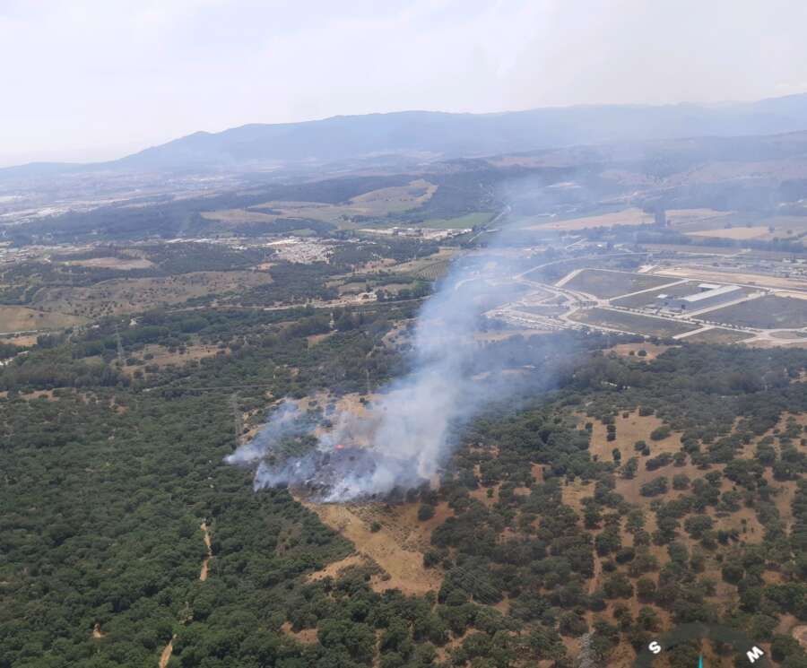 Incendio Chapata San Roque