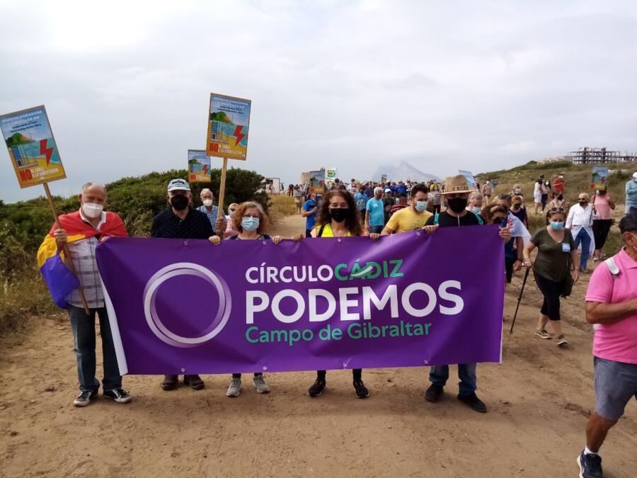 Podemos Campo Gibraltar cable la Línea