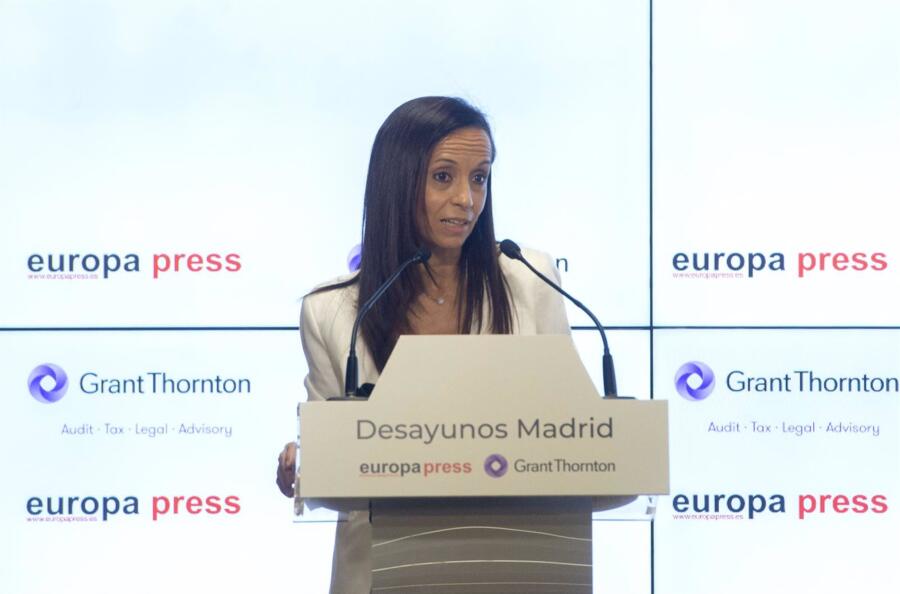 La delegada del Gobierno en Madrid protagoniza un Desayuno Informativo de Europa Press