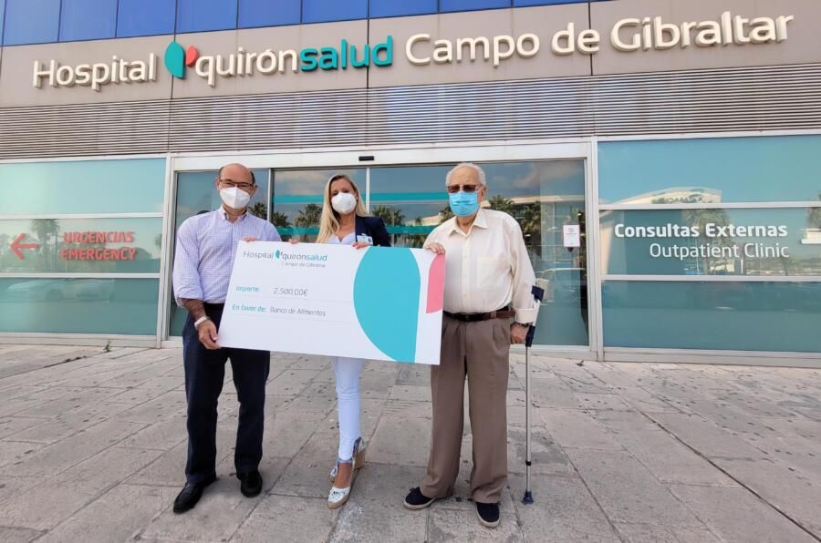 donacion banco de alimentos quironsalud campo de gibraltar