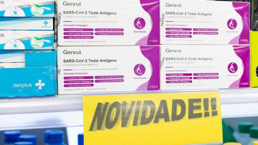 Test de antígenos en Portugal.