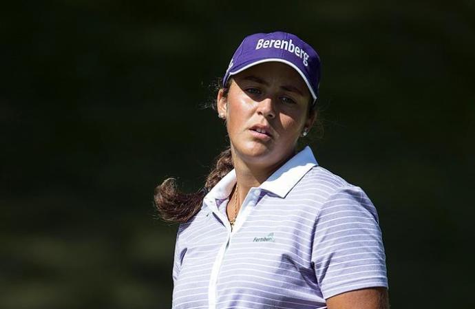 La golfista guadiareña María Parra Luque