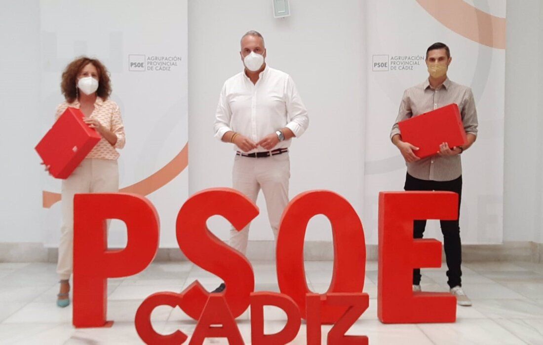 Cádiz.- La candidatura de Ruiz Boix para la lista de delegados al Congreso Federal del PSOE recoge más de mil avales
