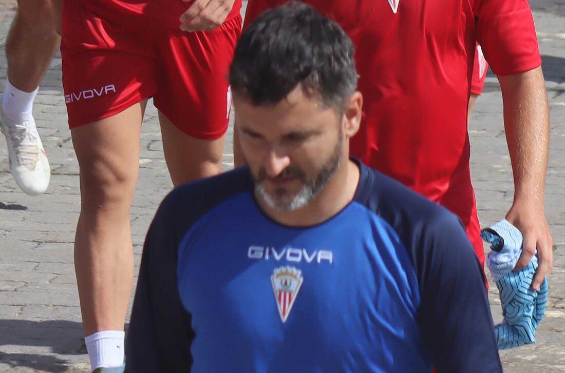 Iván Ania, técnico del Algeciras CF/FOTO: Axel S.C.
