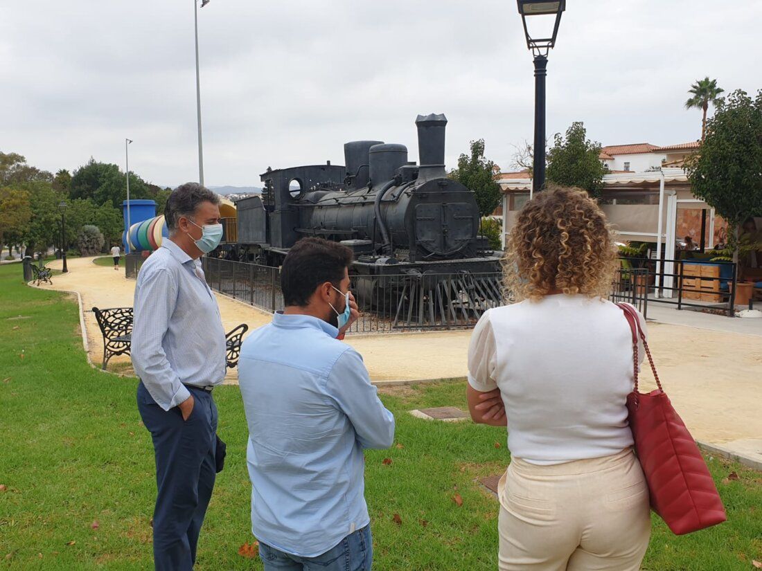 Parque del Tren en Los Barrios.