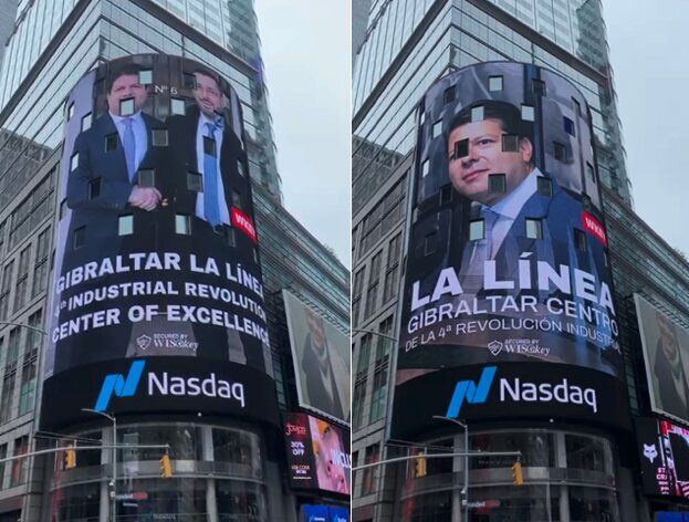 la línea times square