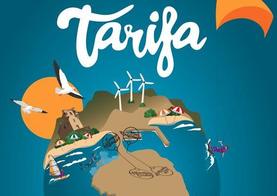 Día Mundial del Turismo en Tarifa cartel
