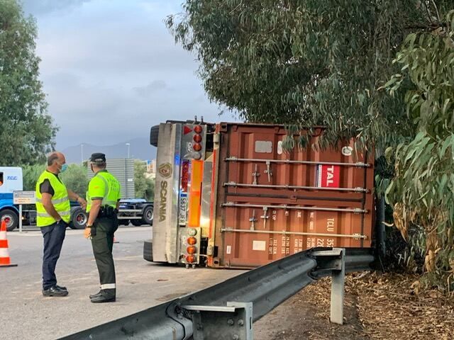 Accidente camión