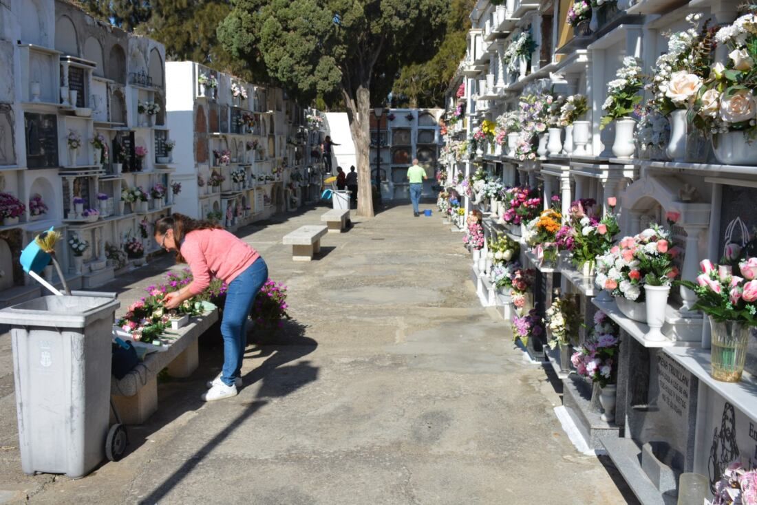 Cementerio en San Roque en 2019. Imagen de archivo.