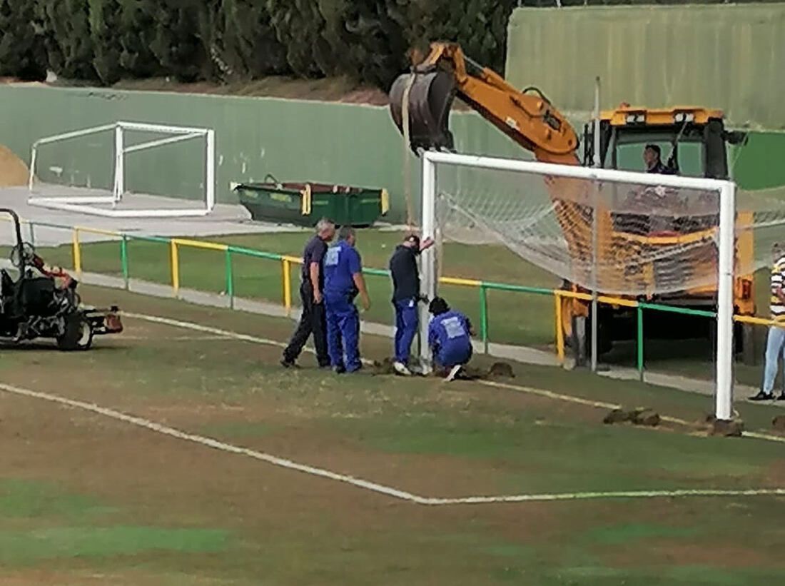 UD LOS BARRIOS 191021 Porterías arreglos