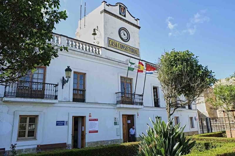 Fachada del Ayuntamiento de Tarifa.