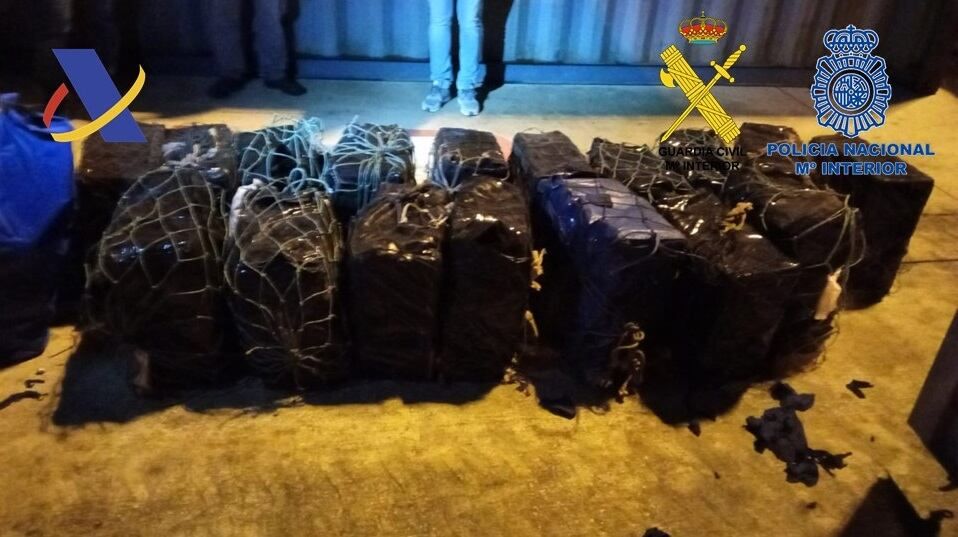 Aprehendidos 648 kilos de cocaína ocultos en un contenedor en el puerto de Algeciras, en archivo.