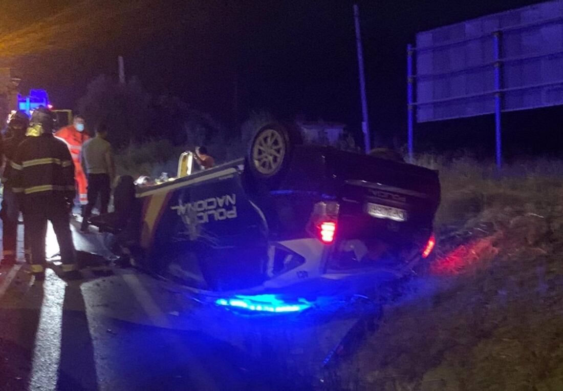 Los policías, consternados tras la rebaja de pena al narco que embistió a una patrulla en Algeciras.
