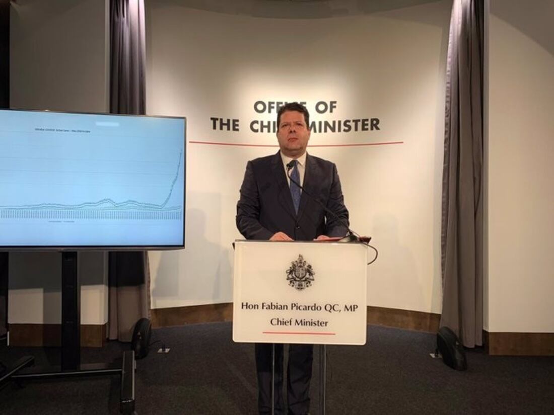 Picardo, en imagen de archivo. Picardo no descarta un acuerdo sobre Gibraltar este año aunque lo ve más "factible" en 2024.