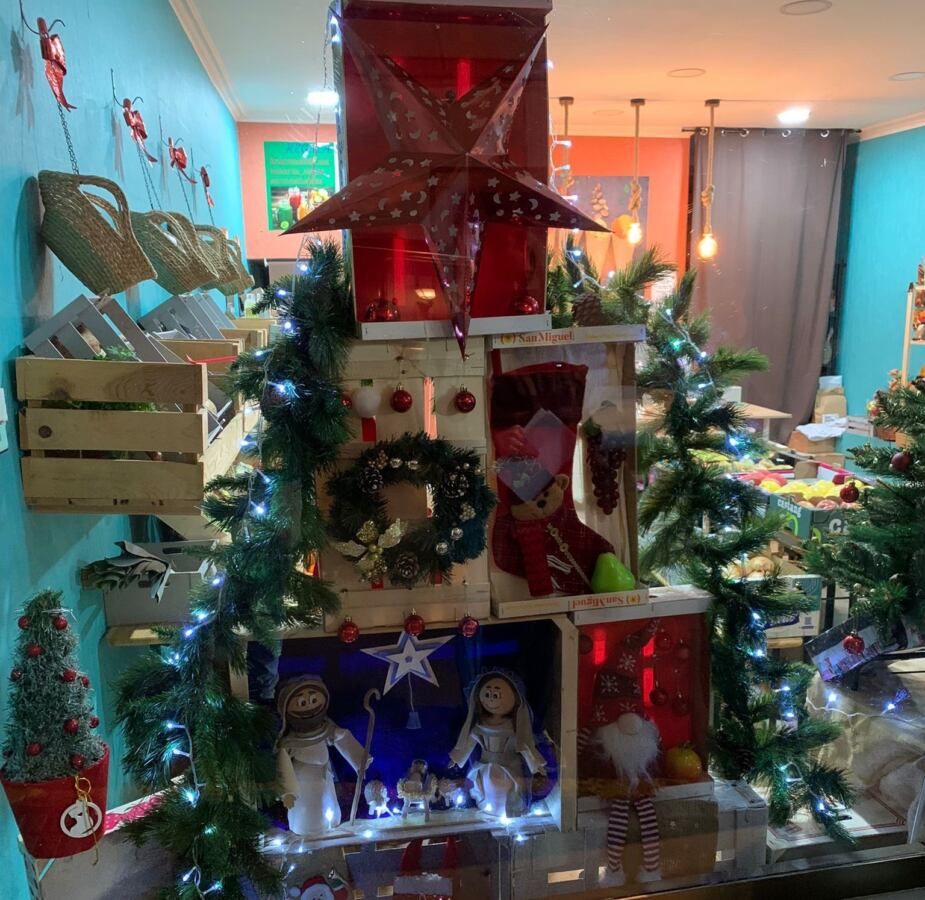 Primer premio - frutería La Pequeña Barreña