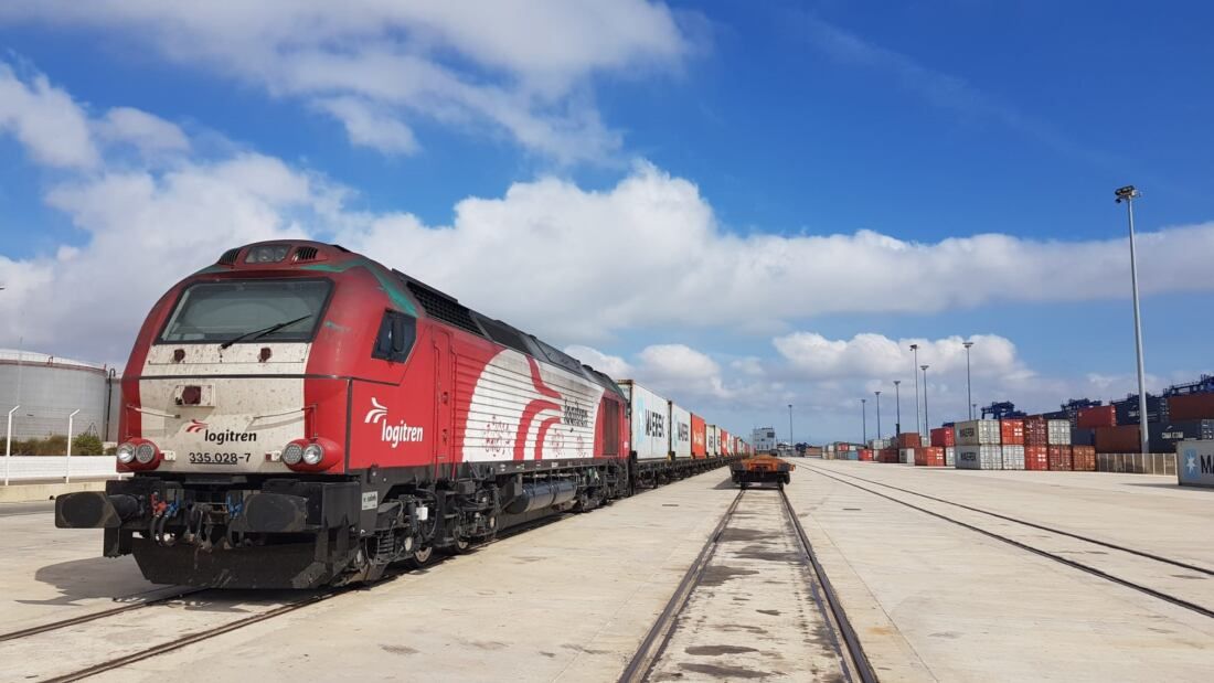 El ferrocarril crece un 65% en el Puerto de Algeciras