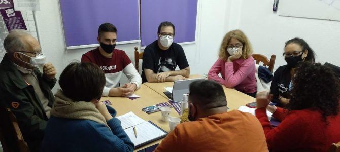 Una reunión de Podemos. Imagen de archivo. 